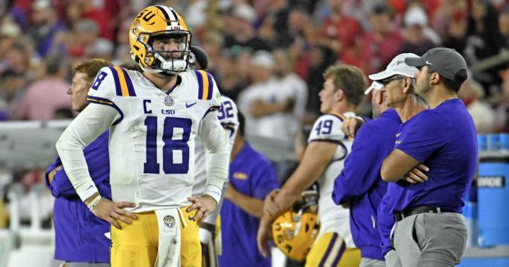 LSU's QB plan revealed after benching of Garrett Nussmeier