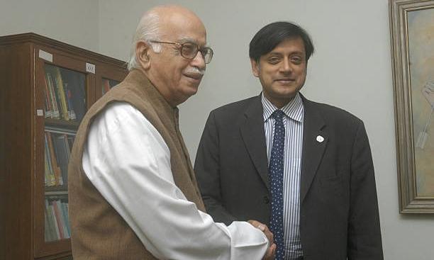 Tharoor’s birthday wish to Advani sparks political debate online