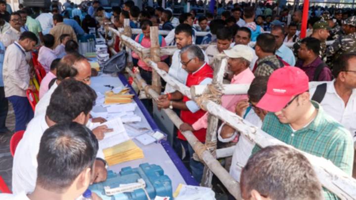 Record 67.13% turnout sets stage for Bihar verdict today, exit polls favour NDA