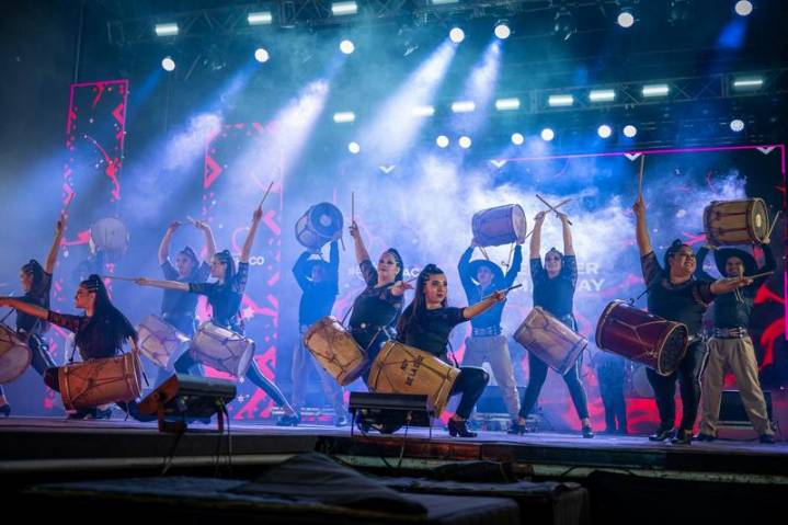 Masiva convocatoria en el cierre de Chaco Vibra en el Parque 2 de Febrero
