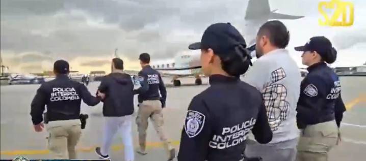 Extraditan a 9 colombianos requeridos por la justicia de EE.UU. en 48 horas