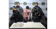 Mujer fue sorprendida con 250 dosis de droga listas para circular en Armenia