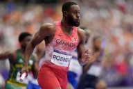 Canadian sprinter Brendon Rodney helping with hurricane relief aid in Jamaica