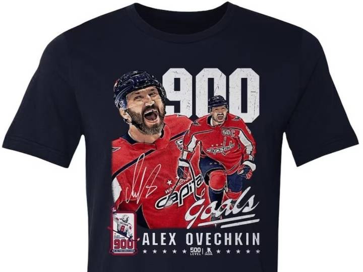 Buy official Alex Ovechkin 900 Goals merchandise today at Fanatics