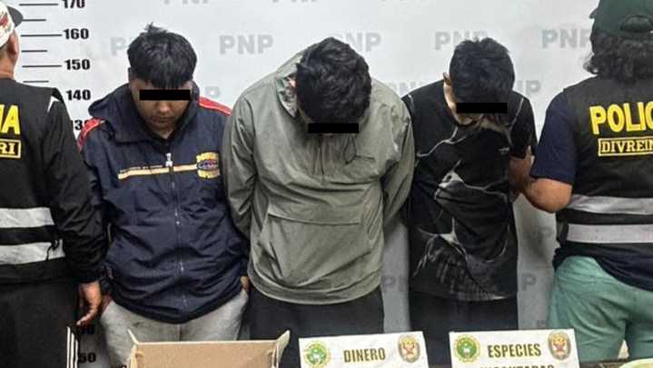 Trujillo: Cae presunta banda criminal dedicada al tráfico de drogas en La Esperanza