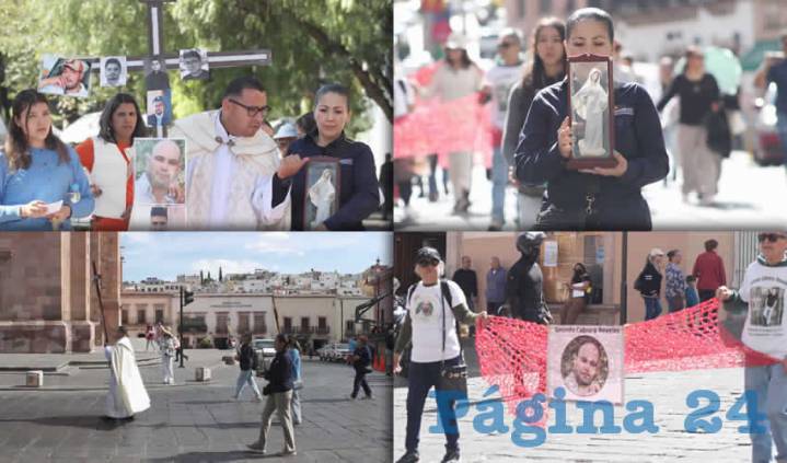 Marchan en Silencio y Oran por las Víctimas de la Violencia