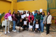 Mujeres privadas de libertad concluyen taller de bordado en CDP Illapel