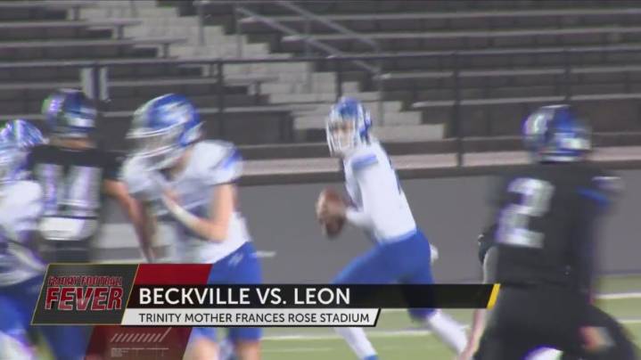 Beckville Bearcats Top Jewett Leon To Advance