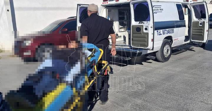 Menor de edad acaba herido al ser arrollado en Nuevo Laredo