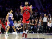 Raptors win 5th straight, vault into 2nd in East