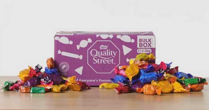 Amazon slashes price of 'perfect' 2kg Quality Street pack