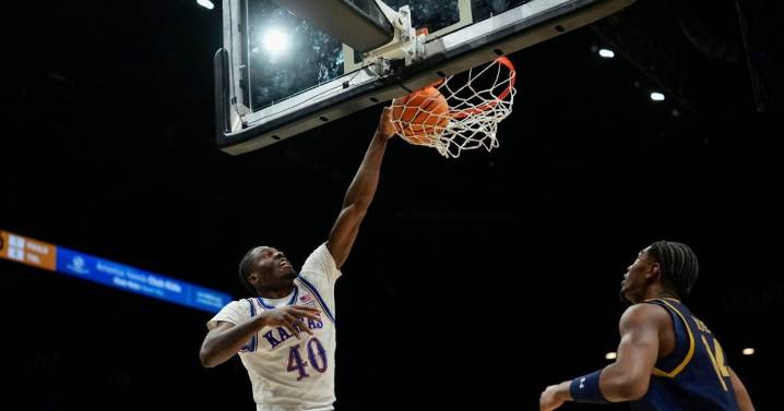 Flory Bidunga's 18 points, 9 rebounds, 5 assists and 5 blocks lead Kansas past Notre Dame 71