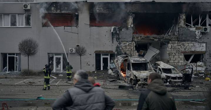 NATO scrambles jets as Ukraine hit by Russia in some of most intense attacks of war