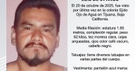 Se busca a Sergio Alejandro Arias Luis de 34 años de edad