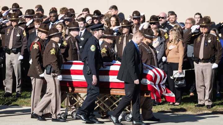 Delaware County bids farewell to sheriff's Cpl. Blake Reynolds