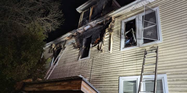 Fire displaces 15 residents from Burlington apartment building