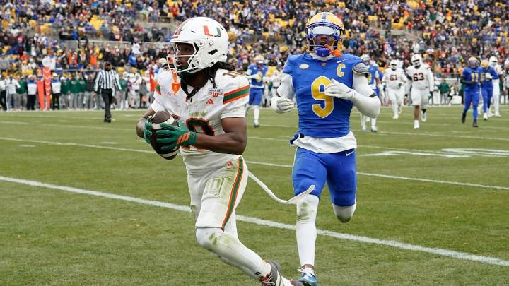 No. 13 Miami races past No. 24 Pitt, states case for CFP berth