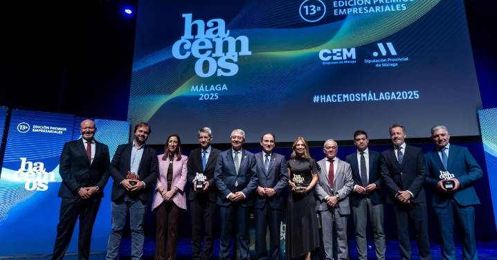 La Diputación y la CEM premian a la Fundación Unicaja, Soho Boutique Hotels, Grupo ORP y Primor