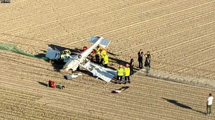 Muere un piloto al estrellarse con su avioneta en Totana