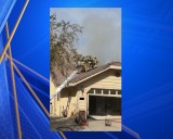 Firefighters extinguish house fire in Ridgecrest on Thursday