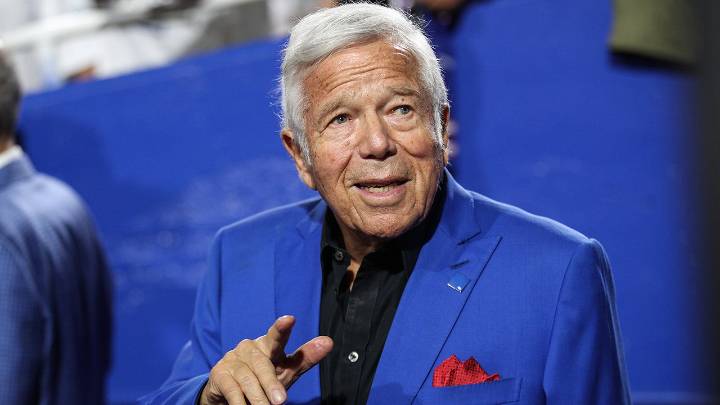 Robert Kraft spoke about antisemitism at his foundation's event