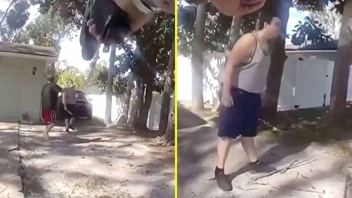 Papá evitó que su hijo matara a 4 niños y luego impidió que la policía le disparara: Fue apuñalado durante el forcejeo