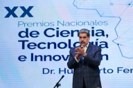 Presidente Maduro encabeza acto de la XX edición de los Premios Nacionales de Ciencia