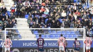 Dos manos dentro del área castigan al Sporting en Huesca (2