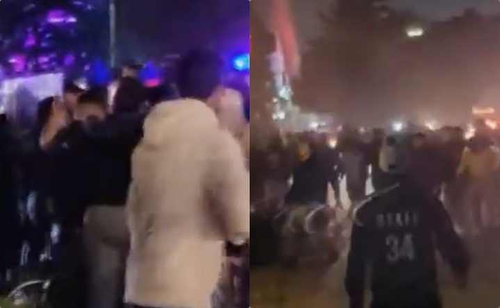 Serenata al América en Toluca termina en violencia, caos y pánico