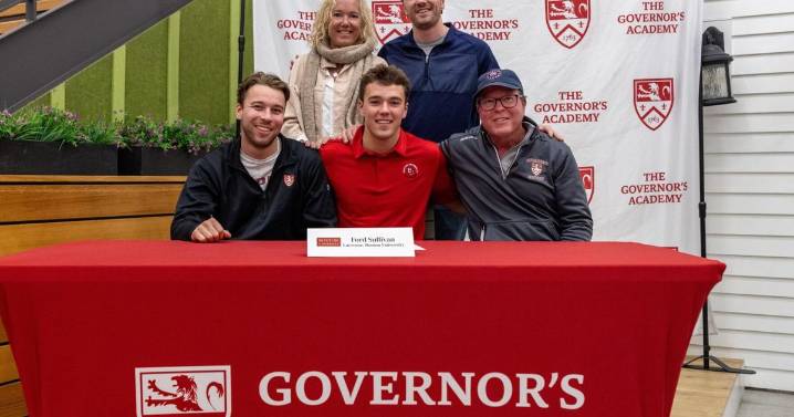 Ford Tough!: Governor's star Sullivan, of Newburyport, signs NLI to Boston University lacrosse