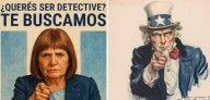 “Che, aspirante de Sherlock Holmes”: Patricia Bullrich y su afiche al estilo “Tío Sam”