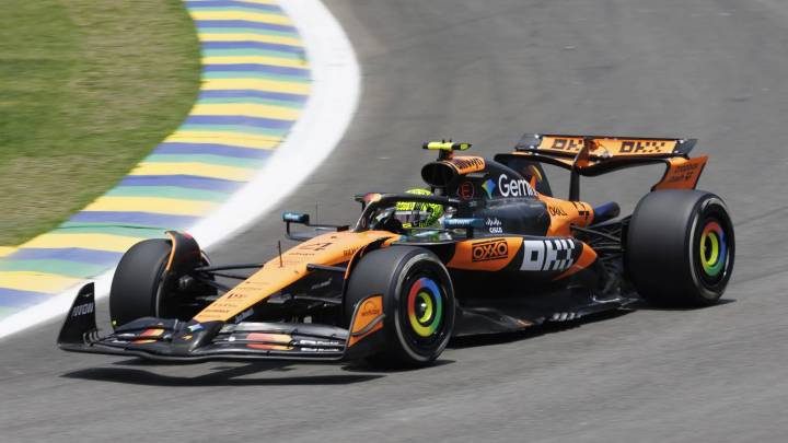 Lando Norris sacude el Mundial: gana la Sprint en Brasil, Piastri abandona y Alonso termina sexto