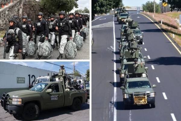 Arriban mil 980 del Ejército y GN por el 'Plan Michoacán'