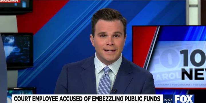 Greenville Co Probate Court employee accused of embezzling public funds