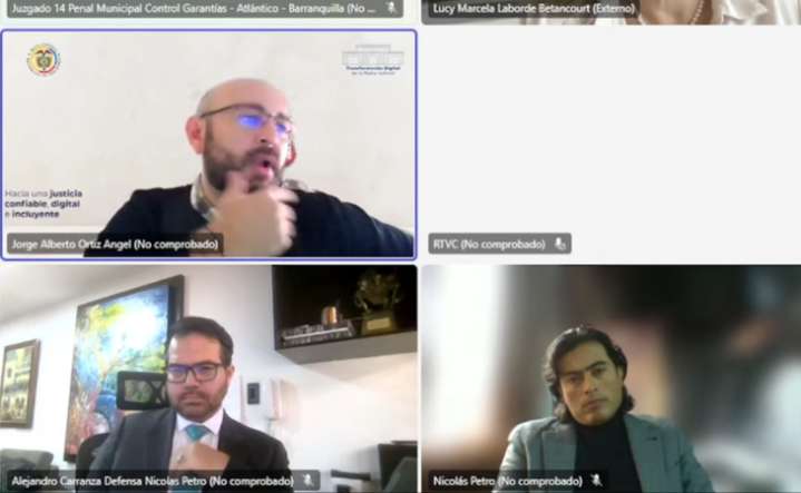 EN VIVO | Fiscalía acusa a Nicolás Petro por presunto contratos irregulares en el Atlántico