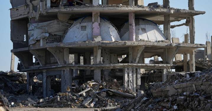 First strong winter rains soak Gaza's makeshift shelters