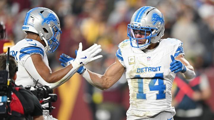 Lions' Amon-Ra St Brown talks Trump dance