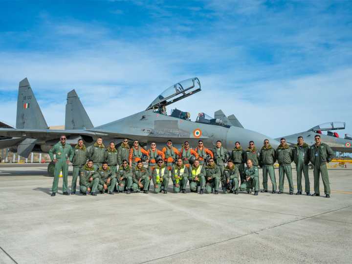IAF participates in bilateral exercise 'Garuda 25' in France