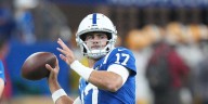 Colts quarterback added to injury report due to calf