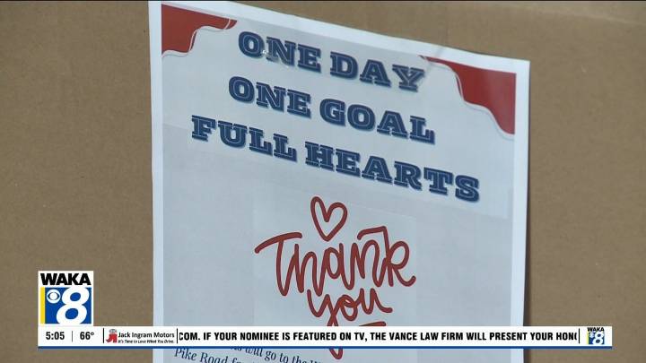 Pike Road Schools collect items for local food bank