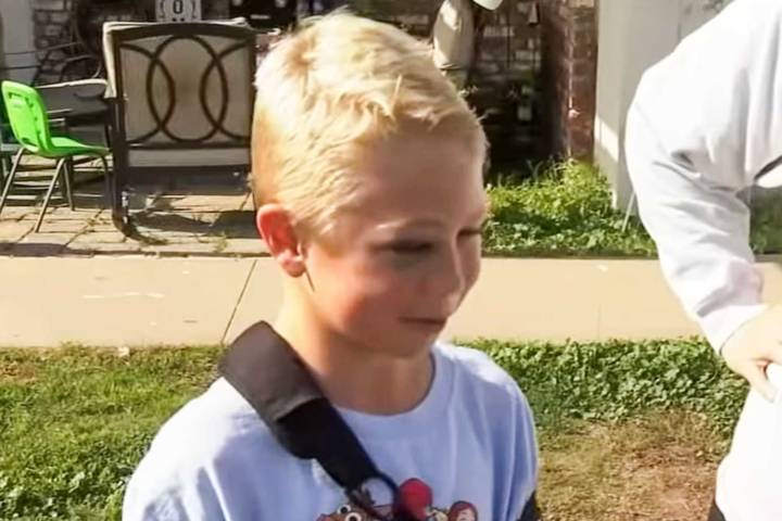 8-Year-Old Boy Hospitalized After Ceiling Collapses on Him During School Pick