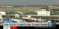FAA could cut flights at 40 airports due to government shutdown