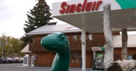 Sinclair Dino’s Halloween Adventure Ends With Community ‘Rescue Mission’