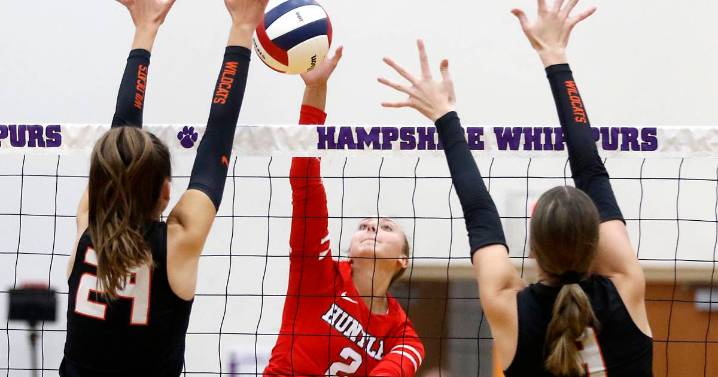 Photos: Huntley vs. Libertyville, Hampshire Sectional semifinal volleyball