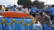Tejas Crash: IAF Pays Emotional Tributes To Wing Commander Namansh Syal At Sulur Air Force Station