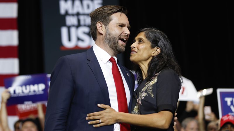 JD Vance expressed hope his Hindu wife will become a Christian. That’s ruffled feathers in India
