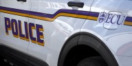 ECU police searching for suspects accused of pointing gun at pedestrian on campus