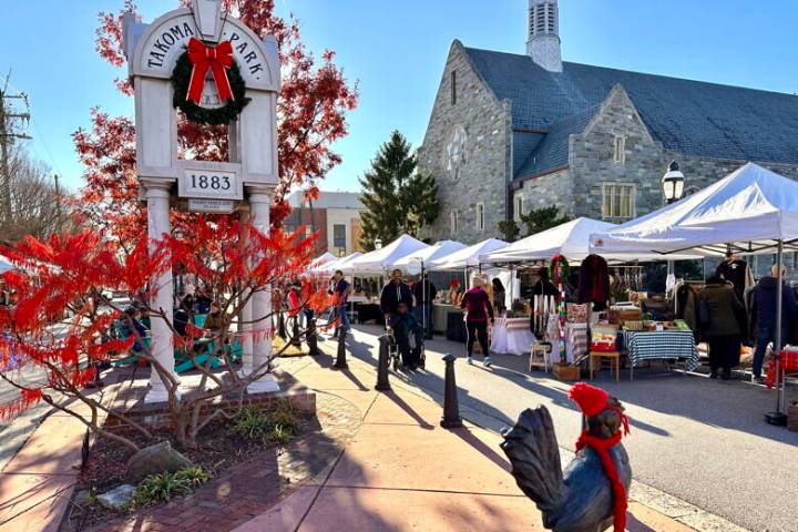 Shoppers enjoy Small Business Saturday in Takoma Park