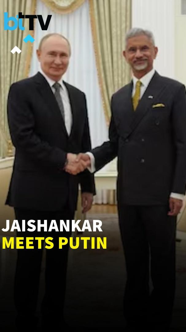 High-Level Talks: Jaishankar Holds Strategic Meet With Putin