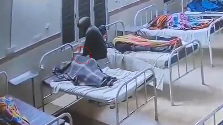 Thief Caught Stealing Cellphones From Patients Inside Andhra Pradesh Hospital Ward